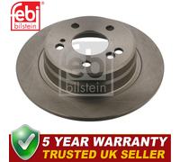Febi Rear Brake Discs Fits Mercedes SL 1989-2001 2.0 2.7 3.0 5.0 5.5