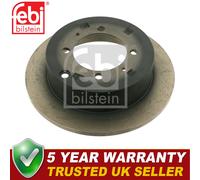 Febi Rear Brake Discs Fits Mitsubishi Lancer 2000-2013 Galant 1992-2004