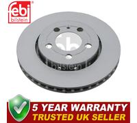 Febi Rear Brake Discs Fits Seat Leon Audi TT A3 VW Bora Golf