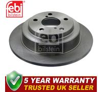Febi Rear Brake Discs Fits Subaru Forester 1997-2012 Impreza 1992-2009