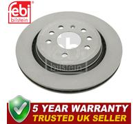 Febi Rear Brake Discs Fits Vauxhall Vectra 2000-2009 Saab 9-3 2002-2015