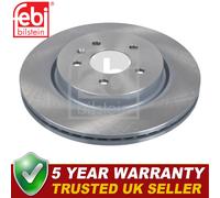 Febi Rear Brake Discs Fits Vauxhall Zafira 2011-2018 1.4 1.6 1.8 2.0 CDTi