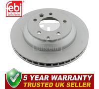 Febi Rear Brake Discs Fits VW Touareg Audi Q7 Porsche Cayenne