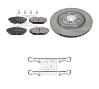 febi bilstein 108673 Brake Disc Set , 2 Brake Discs