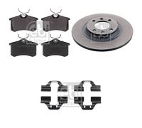 Brake Pads Set fits SKODA Rear 1E0698451 JZW698451 1JD698451 JZW698451A Febi New