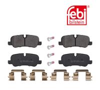 Febi Rear Brake Pad Set fits Land Rover Discovery III 2004-2009 2.7 4.0 4.4