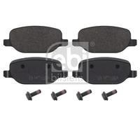 Febi Rear Brake Pad Set For Alfa Romeo Lancia 159 Brera Delt