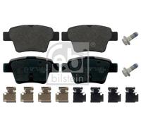 Febi Rear Brake Pad Set For Citroën Peugeot 207 207 Cc 207 S