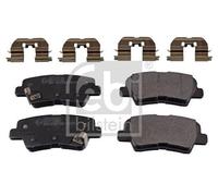 Febi Rear Brake Pad Set For Hyundai Kia Accent Carens Ceed I