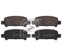 Febi Rear Brake Pad Set For Mitsubishi Subaru Forester Impre