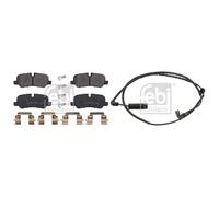 Febi Rear Brake Pads and Wear Sensors fits Land Rover Range Rover 2002-2012