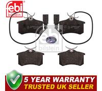 Febi Rear Brake Pads Set Fits Audi A4 2000-2001 2.7