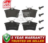 Febi Rear Brake Pads Set Fits Citroen Berlingo 1996- Peugeot Partner 2008-