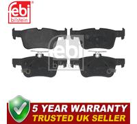 Febi Rear Brake Pads Set Fits Ford Mondeo 2012- S-Max 2015- Galaxy 2015-