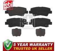 Febi Rear Brake Pads Set Fits Hyundai Tucson 2006-
