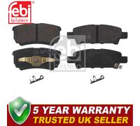 Febi Rear Brake Pads Set Fits Lancer Caliber Patriot Compass Sebring