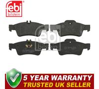 Febi Rear Brake Pads Set Fits Mercedes E-Class S-Class CLS SL