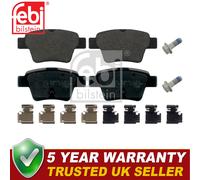 Febi Rear Brake Pads Set Fits Peugeot 207 307 Citroen C4 Sw