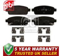 Febi Rear Brake Pads Set Fits Vauxhall Astra Mokka Zafira