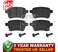 Febi Rear Brake Pads Set Fits Vauxhall Corsa 2014- Adam 2012-2019