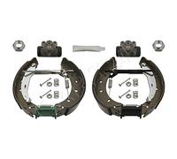 FEBI Rear Brake Shoe Set Fits PEUGEOT CITROEN RENAULT 306 Xsara Zx 4242.34