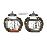 FEBI Rear Brake Shoe Set Fits VW AUDI SEAT Derby Flight Golf Mk1 191609525