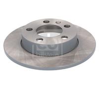 febi bilstein 18488 Brake Disc Set (2 Brake Disc) rear, full, No. of Holes 5