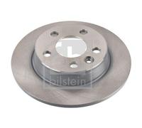 2x Brake Discs Pair Solid fits VW SHARAN 7M, 7M8 2.8 Rear 95 to 00 267.8mm Set