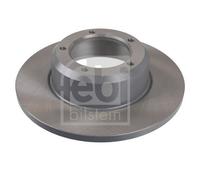 Febi Solid Brake Disc fits Land Rover Defender Santana Ps10/Anibal 2.8 2.4 2.2