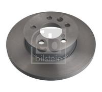 Febi Solid Brake Disc fits VW Transporter 1990-2003 2.4 2.5 1.9 701 615 301 B