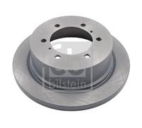 Febi Solid Brake Discs fits Mitsubishi Pajero/Shogun 1990-2000 108435
