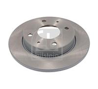 Febi Brake Disc 22834 Rear High Performance - Fits Mitsubishi Colt 2010-2012