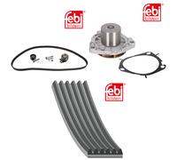 Febi Timing Belt Kit with Water Pump & Auxiliary Belt fits Fiat Bravo II