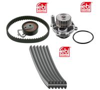 Febi Timing Belt Kit with Water Pump & Auxiliary Belt fits VW Bora I 1998-2005
