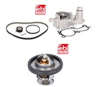 Febi Timing Belt Kit with Water Pump & Thermostat fits Ford C-Max II 2012-2019