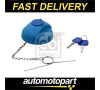 febi bilstein 37790 Fuel Filler Cap for AdBlue® tank, with key, 1 unit, blau