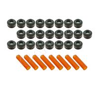 FEBI Valve Stem Seal Set Fits MERCEDES A124 C124 C140 R129 S124 88-01 1040500258