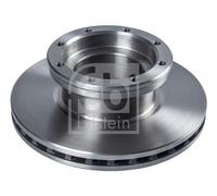 Febi Bilstein Brake Disc 104291 - Single Vented Rear, Coated 335mm Fits Mercedes-Benz