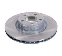Febi Vented Brake Disc fits BMW 1 Series 2 Series 3 Series 4 Series 105728