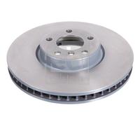 Brake Disc Single Vented fits BMW 730D F01 3.0D Front Left 08 to 15 N57D30A Febi