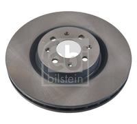 Febi Vented Brake Disc fits Fiat Grande Punto Punto Punto Evo 1.4 51778054