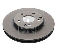 Febi Vented Brake Disc fits Mercedes-Benz C-Class CLC-Class CLK E-Class SLK