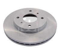 2x Brake Discs Pair Vented fits NISSAN PRIMERA 2.0D Front 90 to 02 256mm Set New