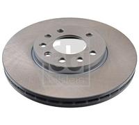 Febi 17211 Brake Disc Front High Performance Fits Vauxhall Meriva 2003 - 2010