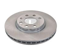 2x Brake Discs Pair Vented fits VAUXHALL TIGRA X04 Front 1.4 1.8 1.3D 04 to 09