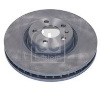 Febi Bilstein Brake Disc 106352 - Front - OE Matching - Fits Volvo S60 S90 V60 V90 XC40 XC60