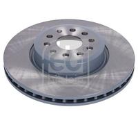 2x Brake disc Front Axle Vented 184654 FEBI BILSTEIN for VW CUPRA