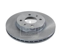 Febi Vented Brake Discs fits Hyundai i20 2008-2015 1.6 1.1 1.4 1.2 31318