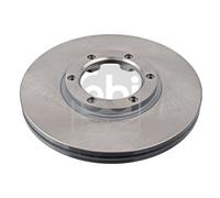 Febi Vented Brake Discs fits Isuzu Trooper/BigHorn 1984-1991 2.8 2.2 10750