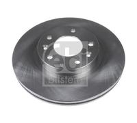 2x Brake disc Front Axle internally vented 108622 FEBI BILSTEIN for MAZDA